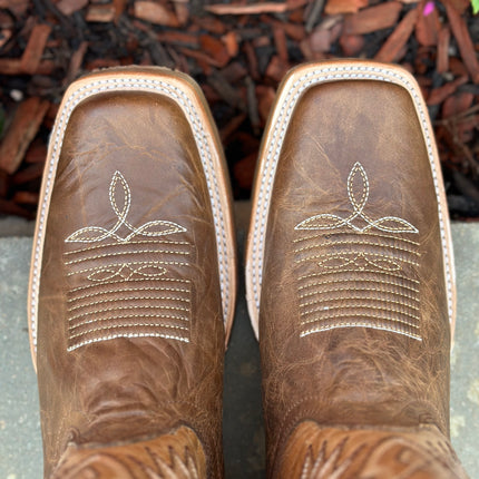 Cedro Camel Cowboy Boot Rubber Sole
