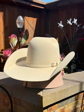 100x Bone HomeTown Cowboy Felt Hat