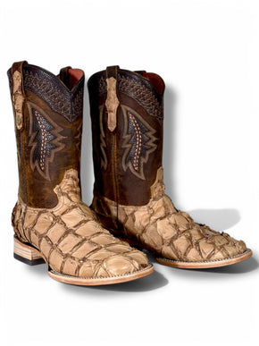 Exotic FishScale Orix Matte Cowboy Boot