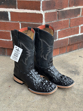 Men’s Exotic American Alligator Cowboy Boot Black