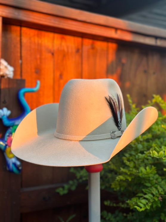 100x Bone HomeTown Cowboy Felt Hat