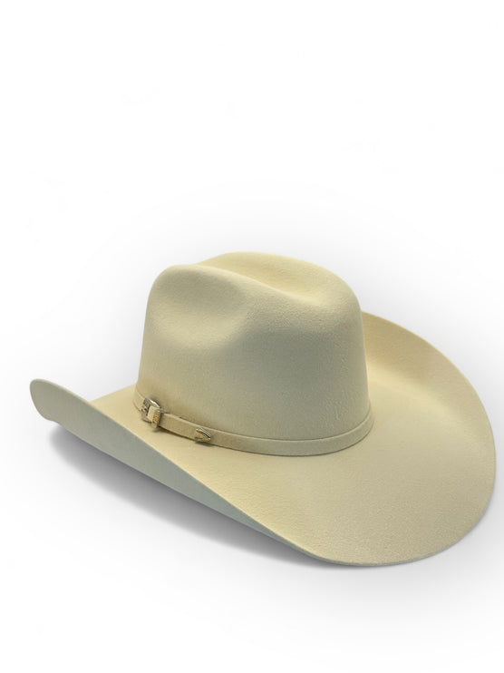 Marlboro Cowboy Felt Hat Bone 100x