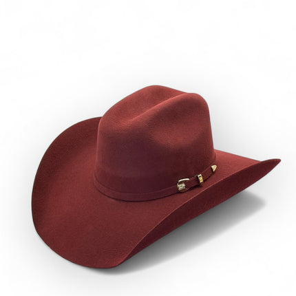 Marlboro Cowboy Felt Hat Maroon 100x