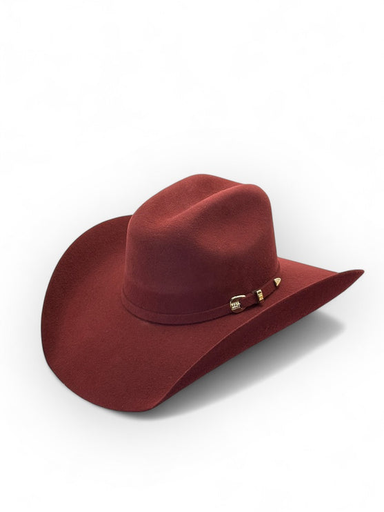 Marlboro Cowboy Felt Hat Maroon 100x