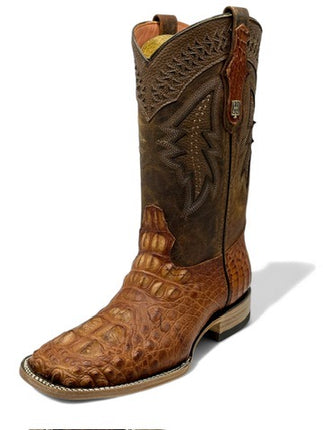 Men’s Exotic American Alligator Cowboy Boot (Shedron)