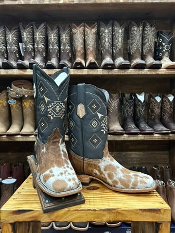 Aztec Cowhide Cowboy Boot (SPECIAL FINAL SALE)