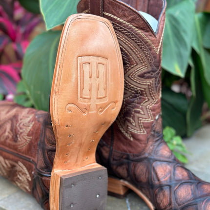 Jumbo Pez Clon Coñac Cowboy Boot