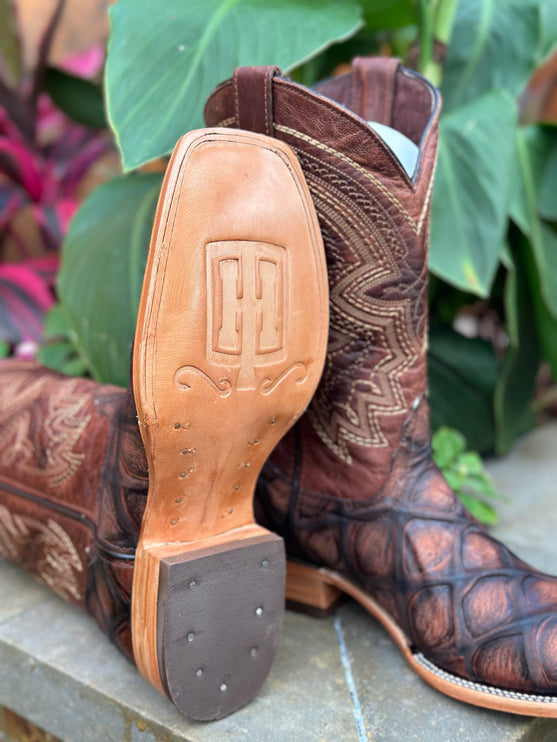 Jumbo Pez Clon Coñac Cowboy Boot