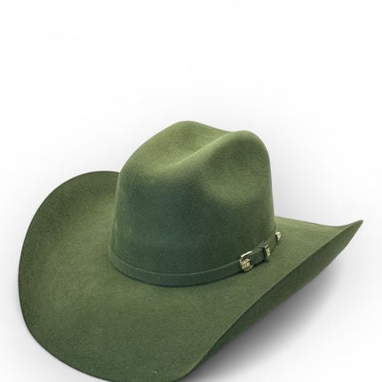 Marlboro Cowboy Felt Hat Dark Green 100x