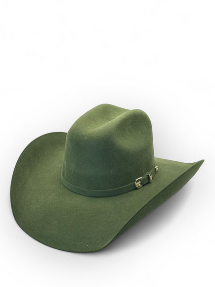 The Bullfighter Jungle Green Felt Wool Hat Safari Wool Felt | One Fresh Hat main image 3