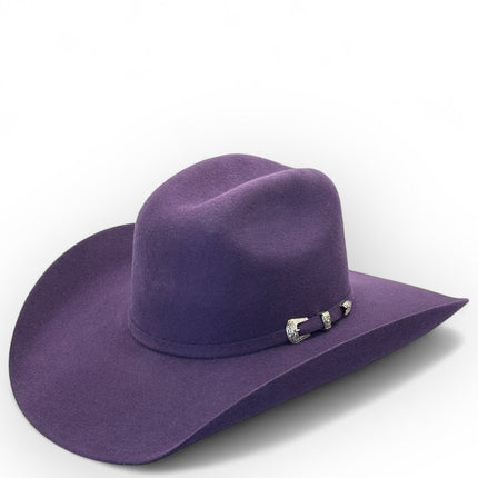 Marlboro Cowboy Felt Hat Purple 100x