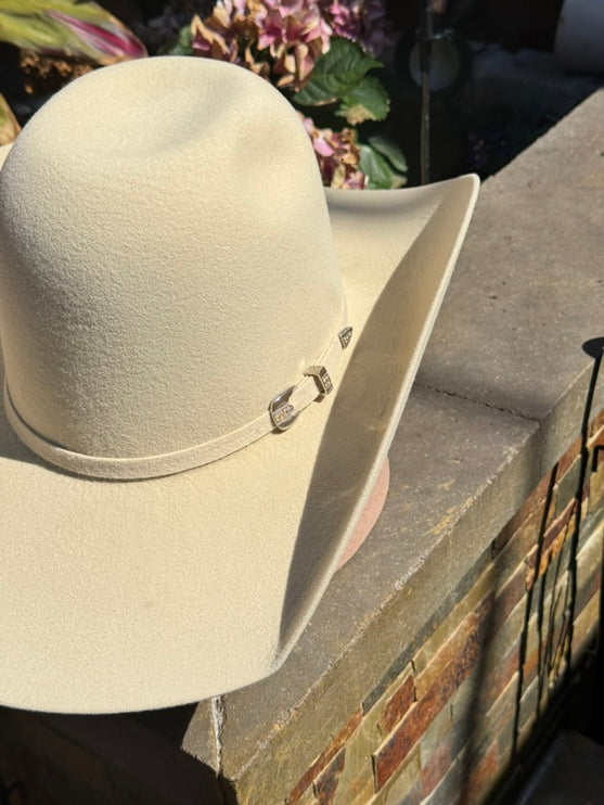 100x Bone HomeTown Cowboy Felt Hat