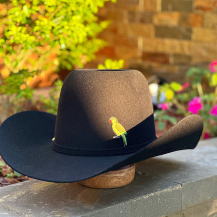 100x Black HomeTown Cowboy Felt Hat