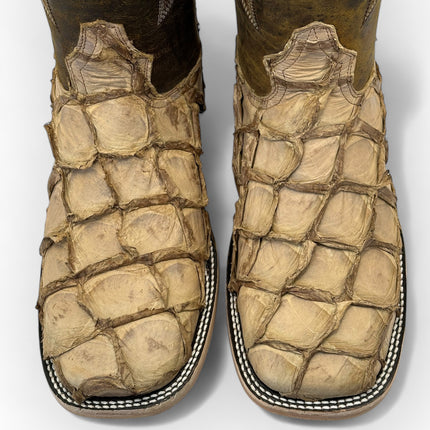 Exotic FishScale Orix Matte Cowboy Boot