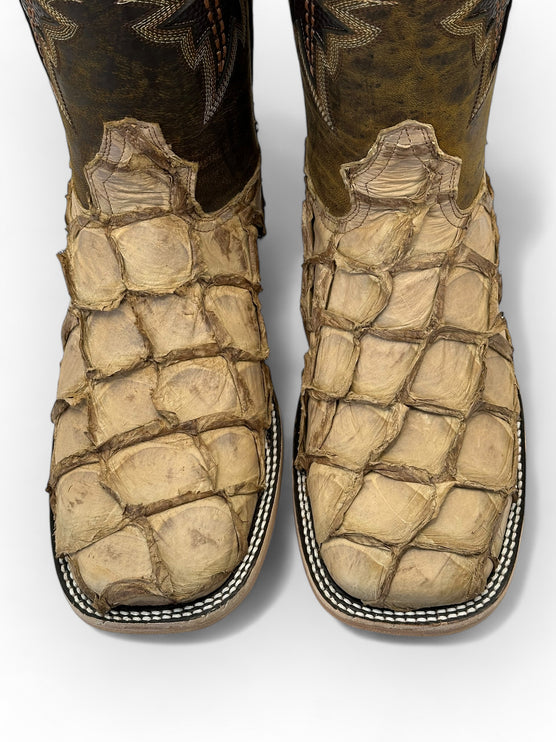 Exotic FishScale Orix Matte Cowboy Boot