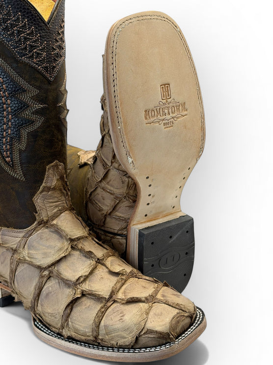 Exotic FishScale Orix Matte Cowboy Boot