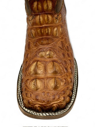 Men’s Exotic American Alligator Cowboy Boot (Shedron)