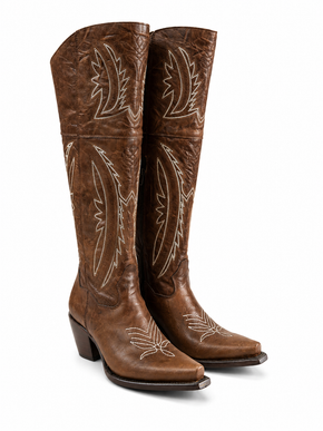 Women’s Mesa Tall Western Boot - Brown