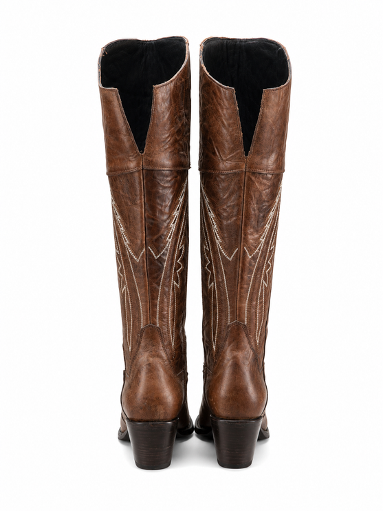 Women’s Mesa Tall Western Boot - Brown