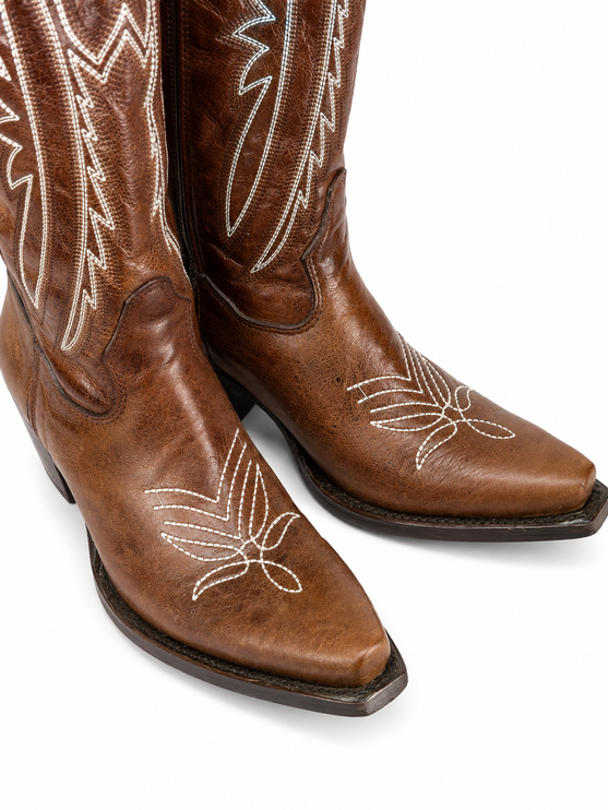 Women’s Mesa Tall Western Boot - Brown