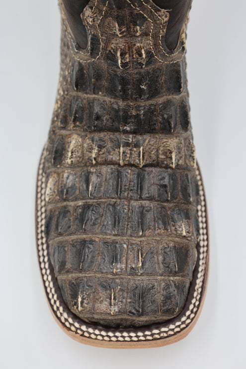 Men’s Exotic American Alligator Cowboy Boot (Natural)