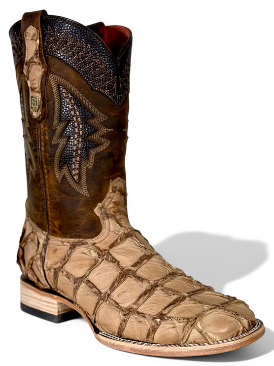 Exotic FishScale Orix Matte Cowboy Boot