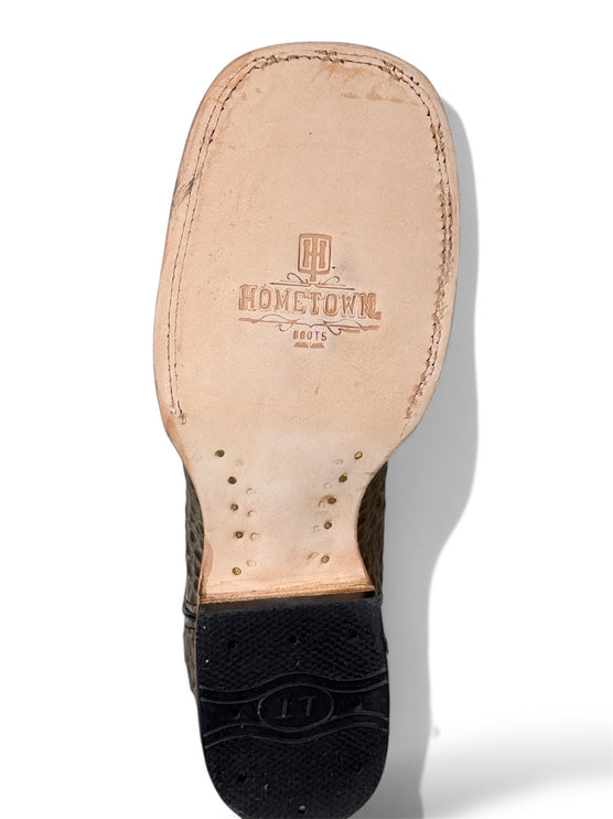 Men’s Exotic American Alligator Cowboy Boot (Grey)