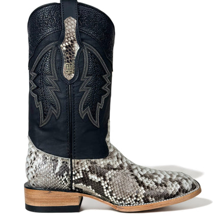 Exotic Python CowBoy Boot Natural HomeTown