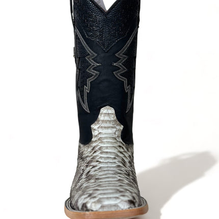 Exotic Python CowBoy Boot Natural HomeTown