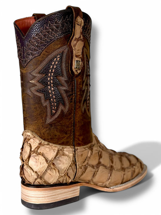 Exotic FishScale Orix Matte Cowboy Boot